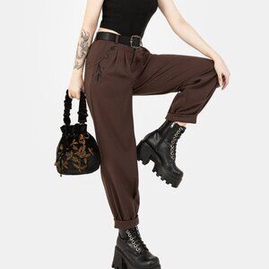 Disturbia Dianne Embroidered Balloon Trousers